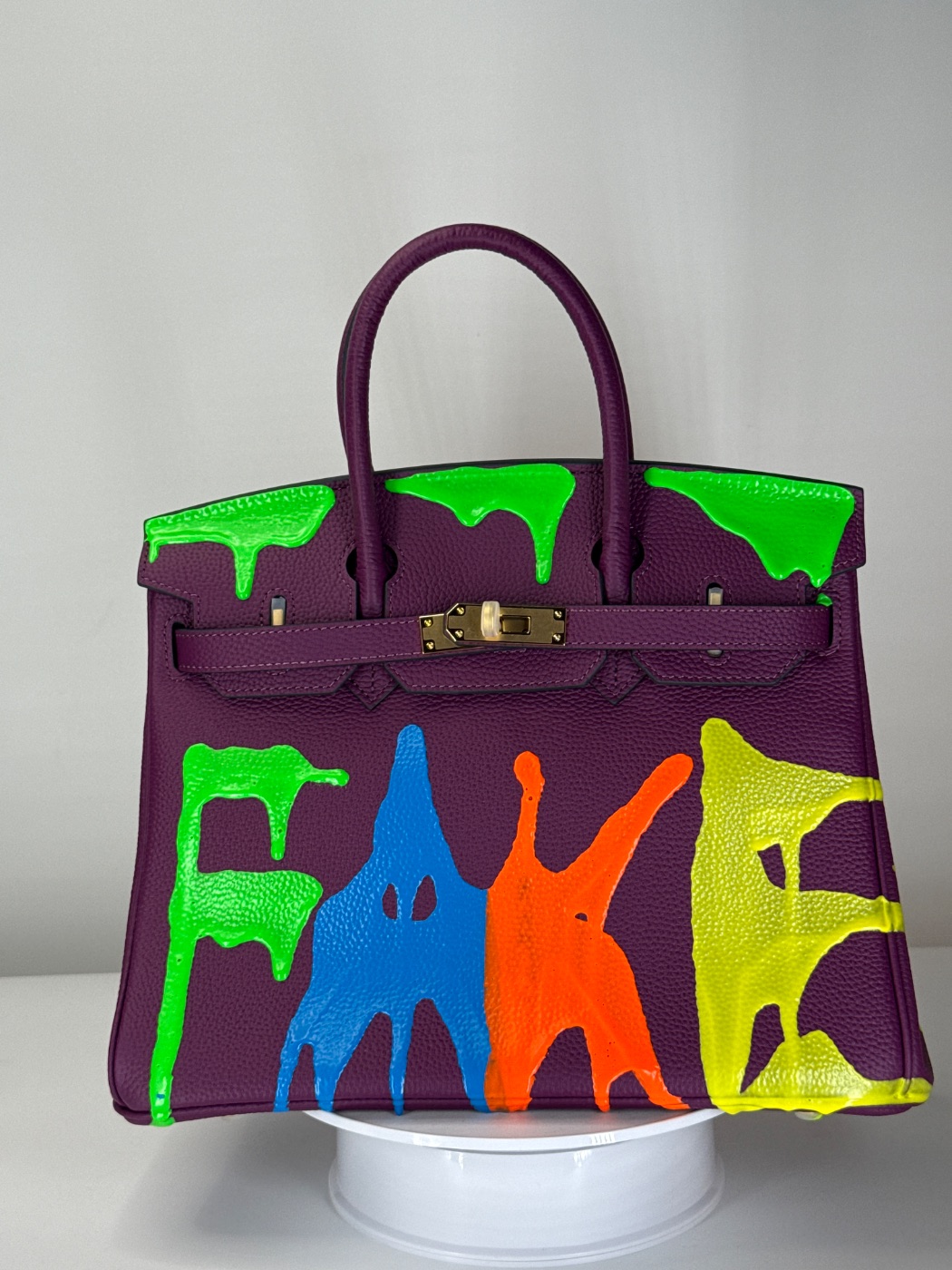 Icona 30 pop art FAKE limited edition