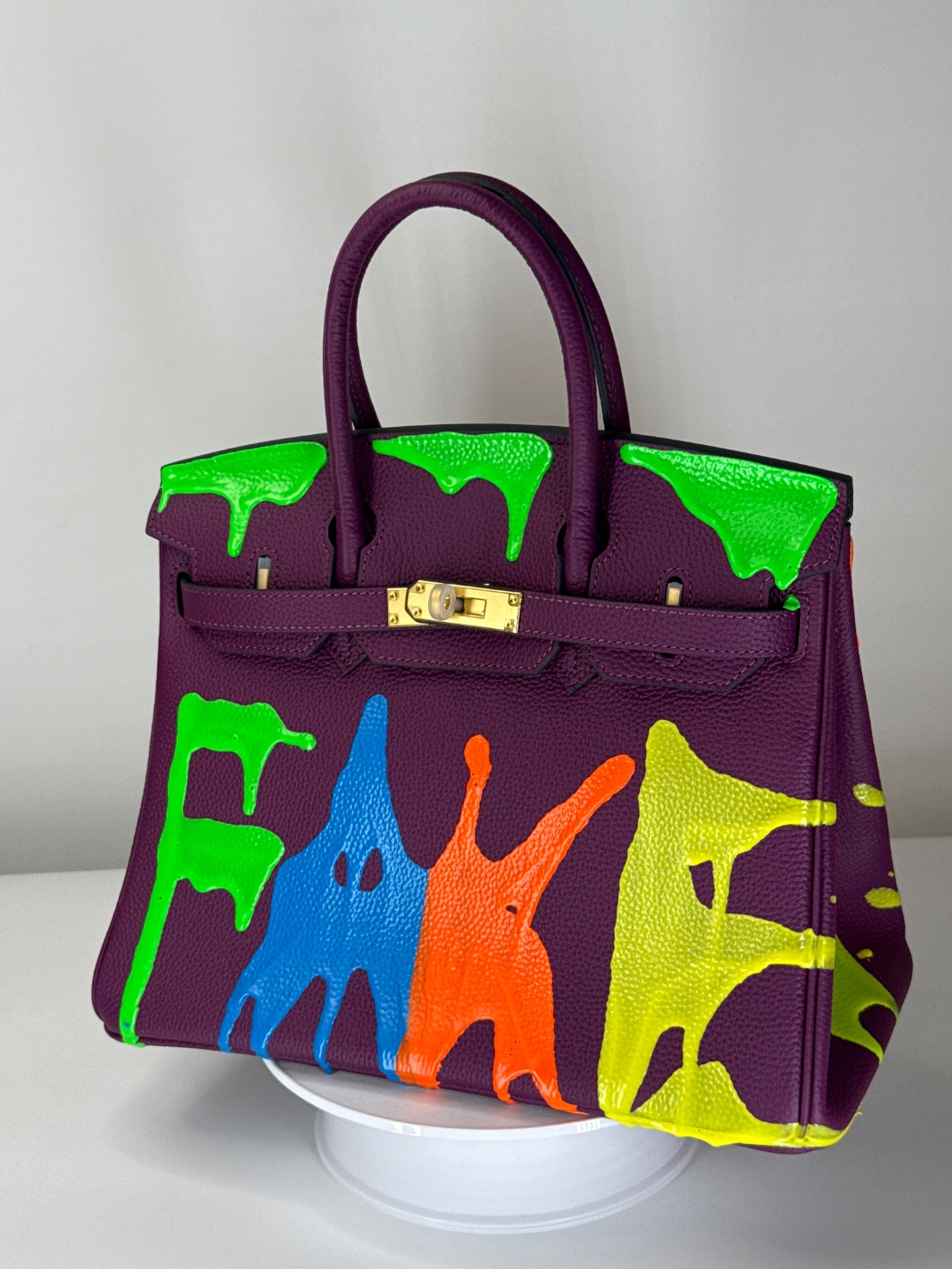 Icona 30 pop art FAKE limited edition