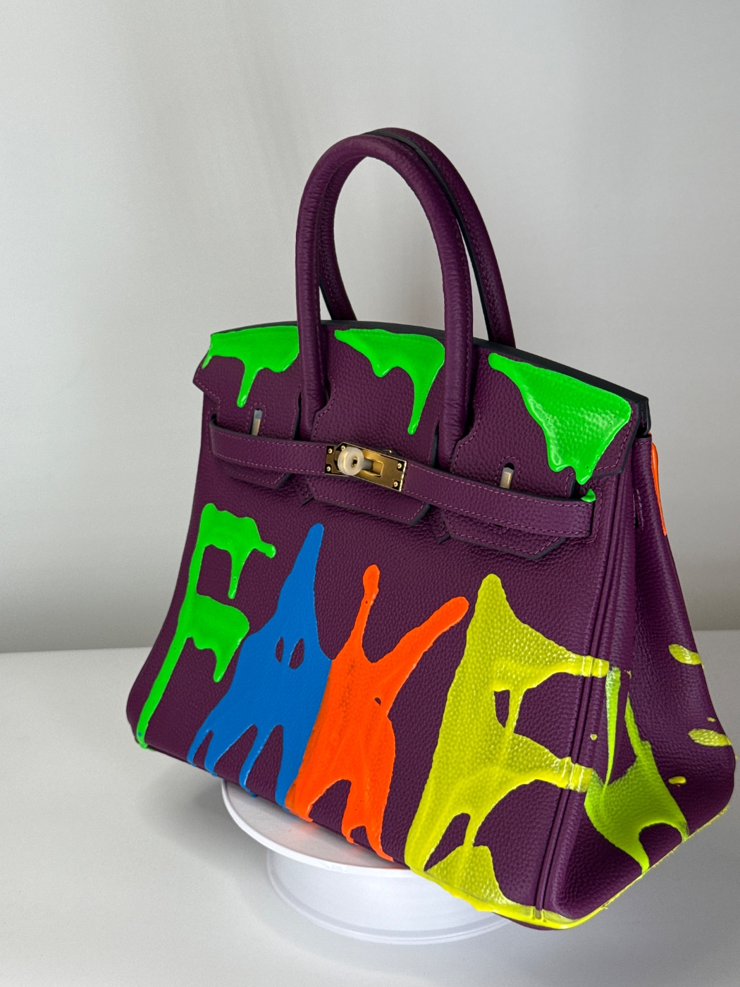 Icona 30 pop art FAKE limited edition