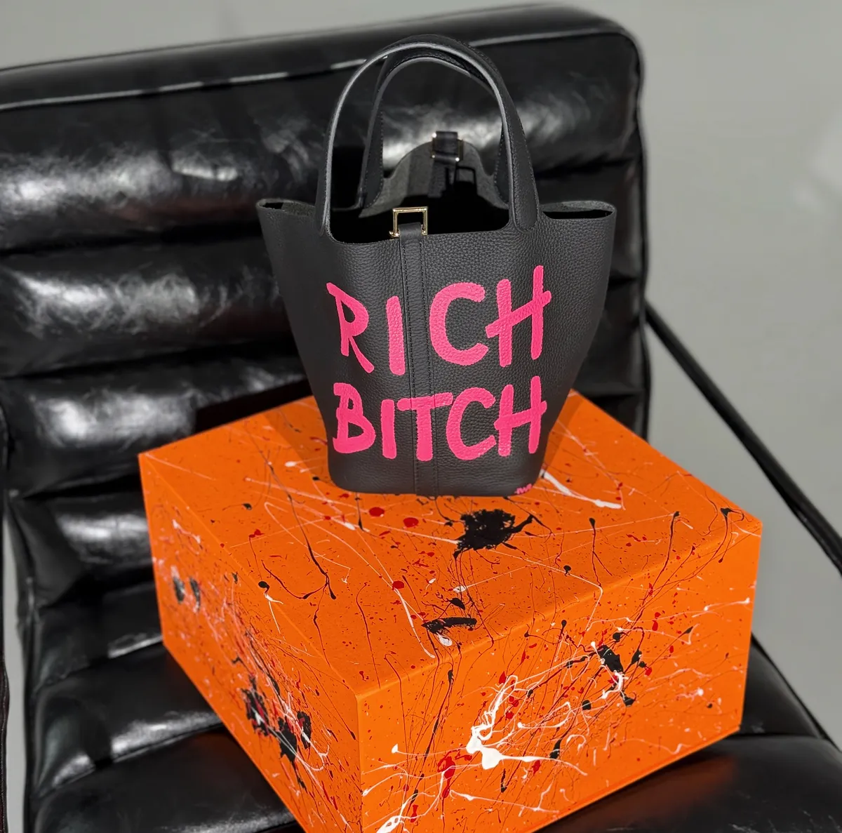 Kabelka Élise 19 Limited edition "rich bitch"