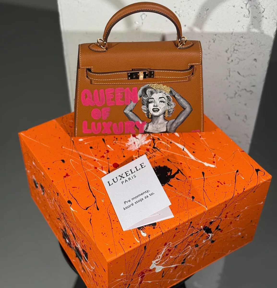 Kabelka Belle 22 limited edition “QUEEN OF LUXURY”
