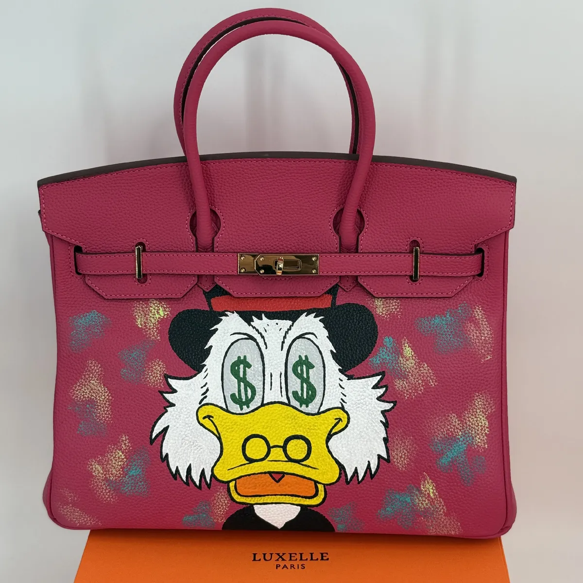 Kabelka Icona 30 „Rich Duck Money Eyes“ – Limitovaná edícia 1/1