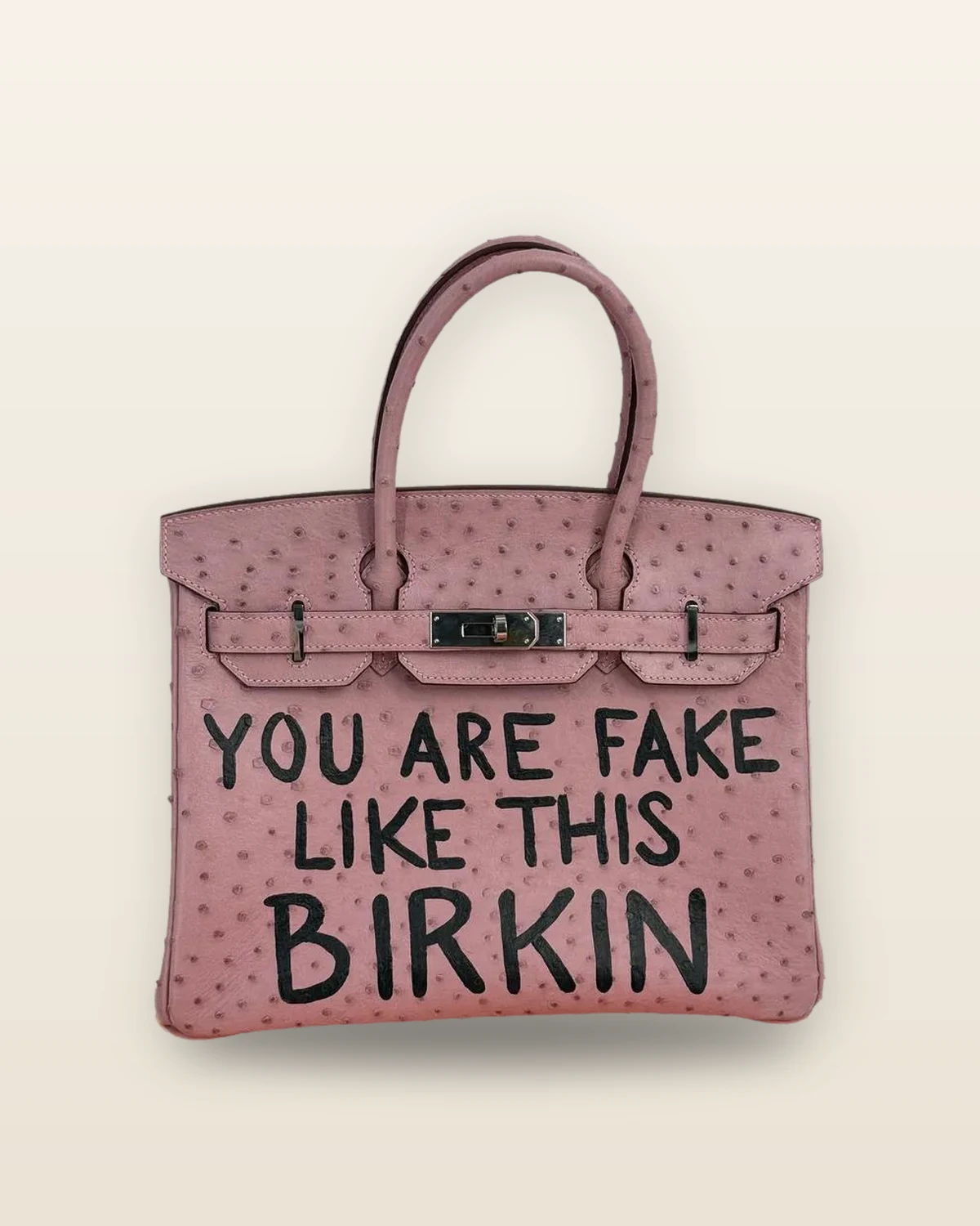 Kabelka Icona 30 „FAKE LIKE THIS“ – Limitovaná edícia 1/1