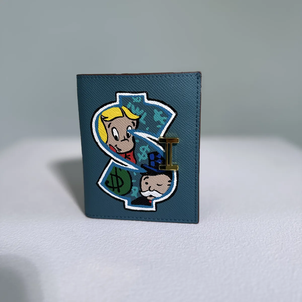 Peňaženka Wallet Élégance H-Clasp – limitovaná edícia 1/1 (hand-painted)