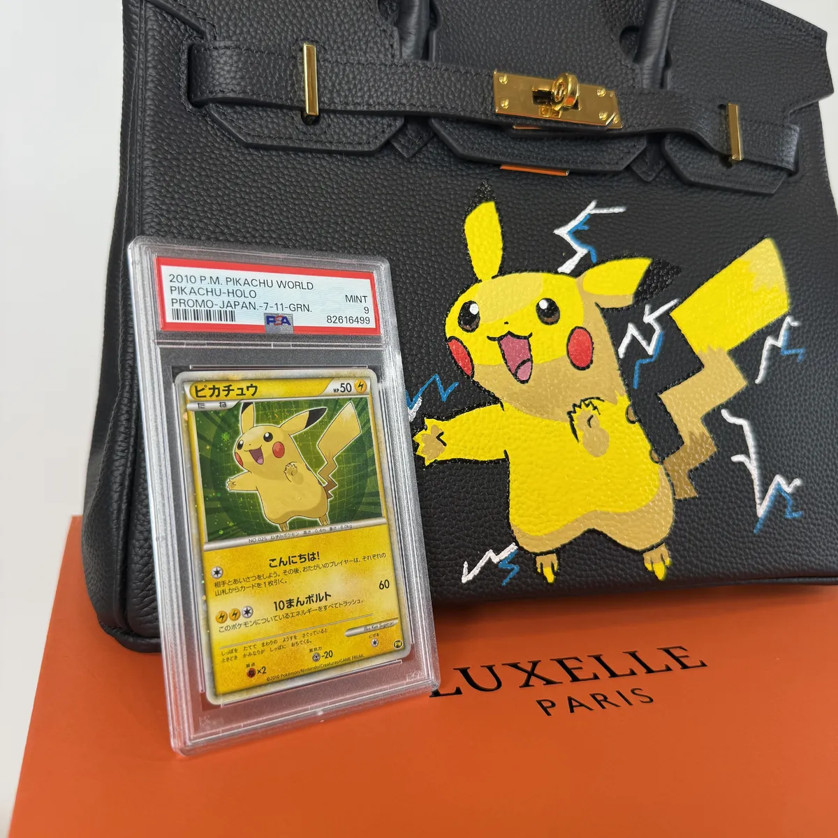Kabelka Icona 30 Pikachu Limitovaná ručne maľovaná edícia 1/1