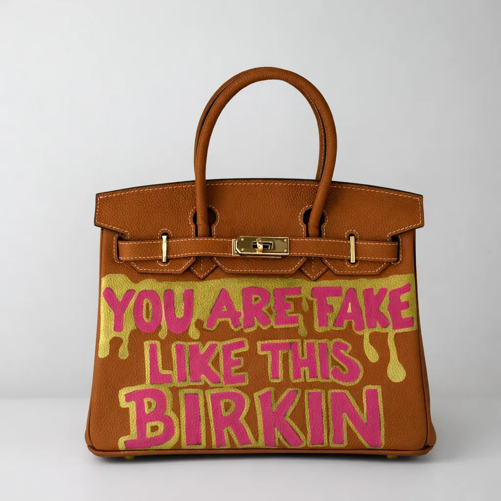 Kabelka Icona 30 "YOU ARE FAKE"