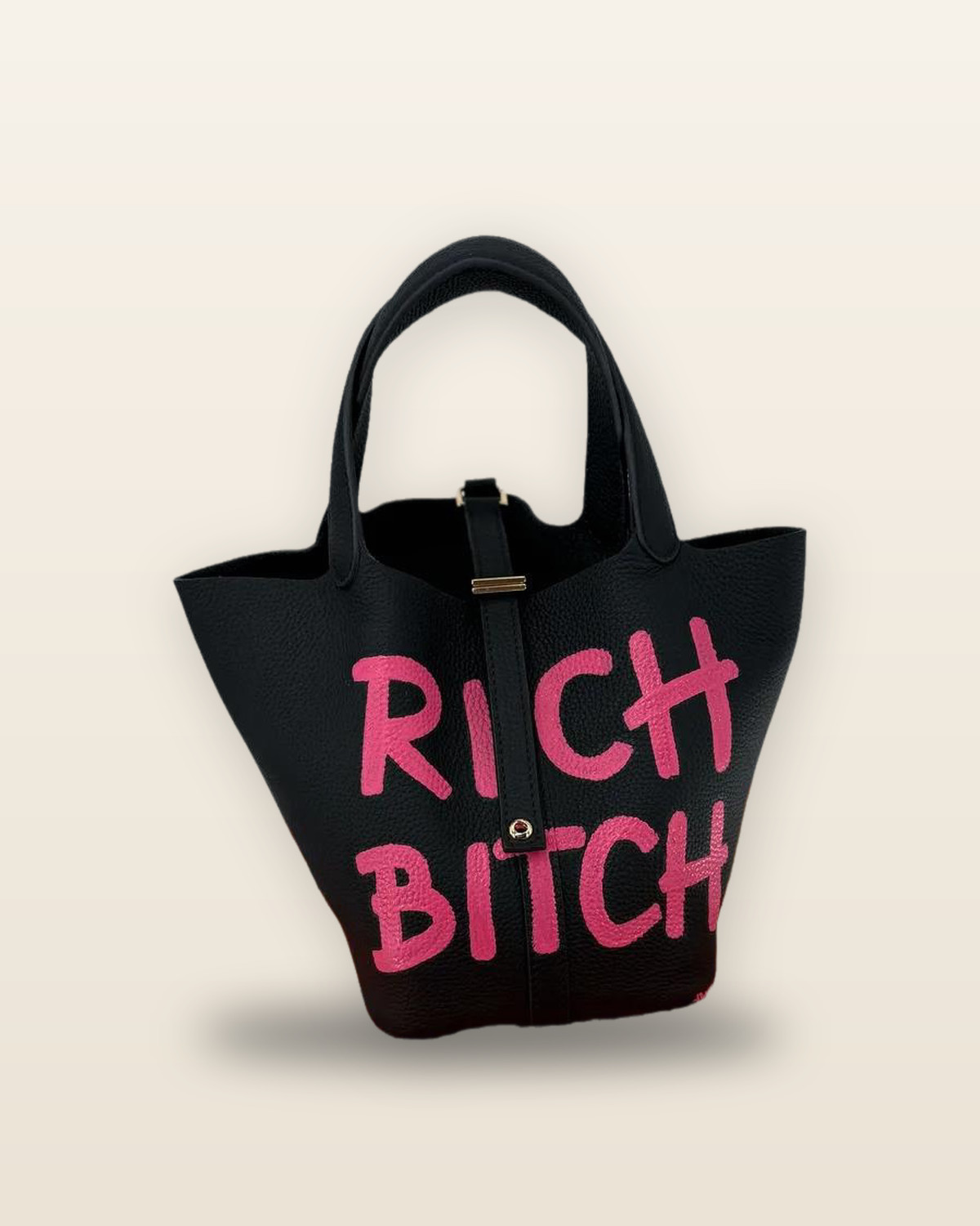 Kabelka Élise 19 „Rich Bitch“ – Limitovaná edícia 1/1