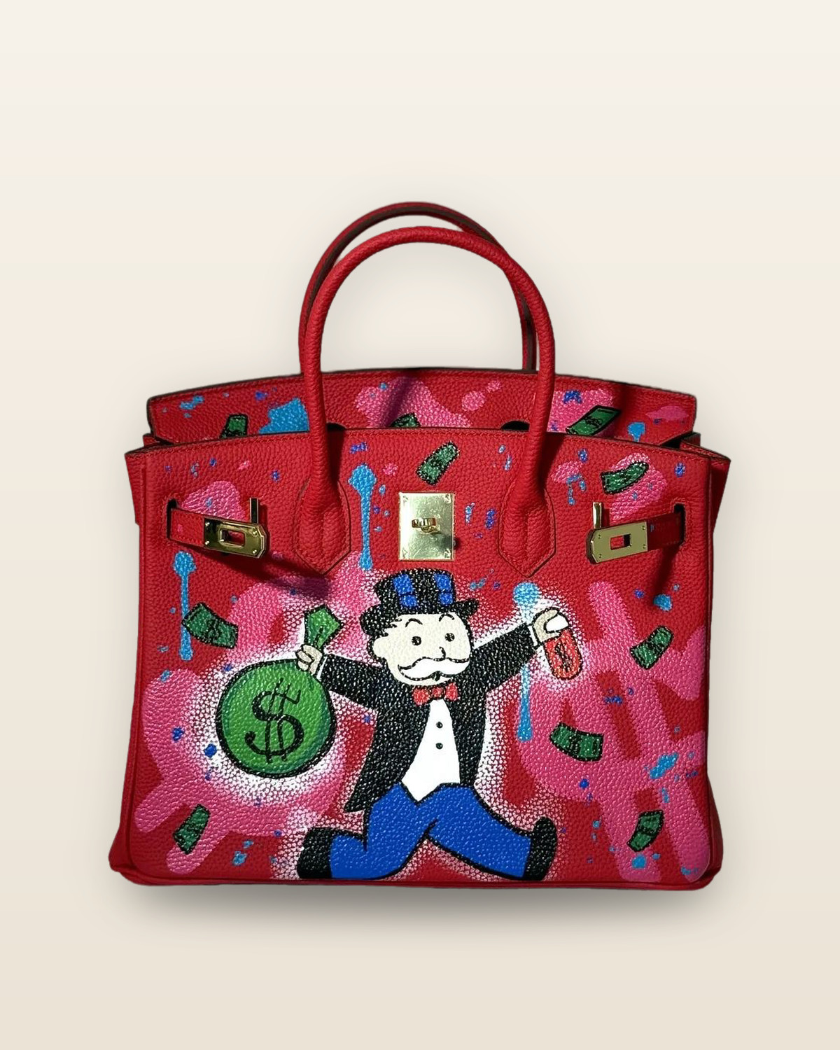 Kabelka Icona 30 „Money Pop Art“ – Limitovaná edícia 1/1