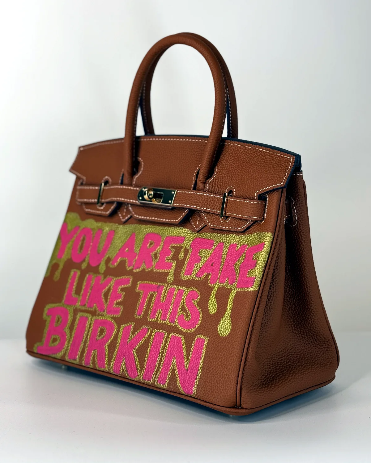 Kabelka Icona 30 "YOU ARE FAKE"