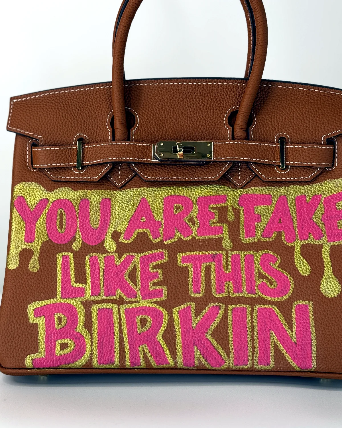 Kabelka Icona 30 "YOU ARE FAKE"