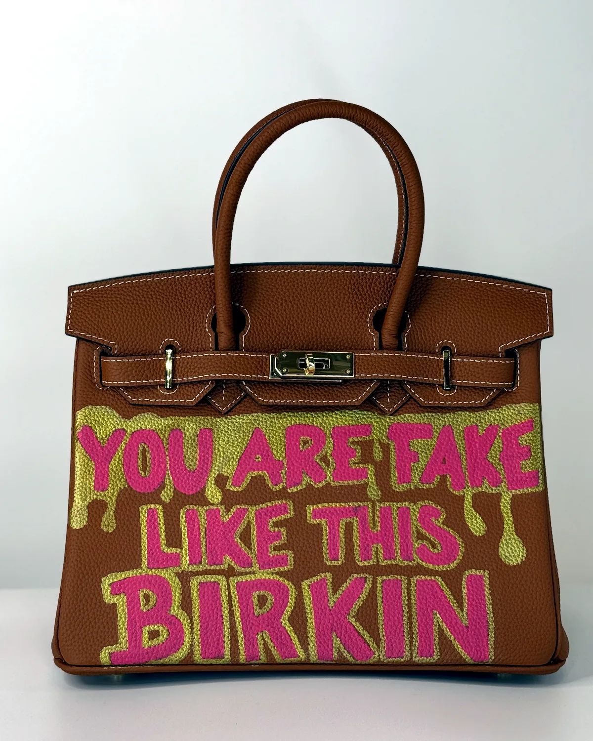 Kabelka Icona 30 "YOU ARE FAKE"