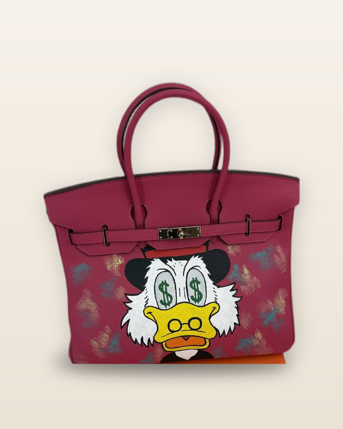 Kabelka Icona 30 „Rich Duck Money Eyes“ – Limitovaná edícia 1/1