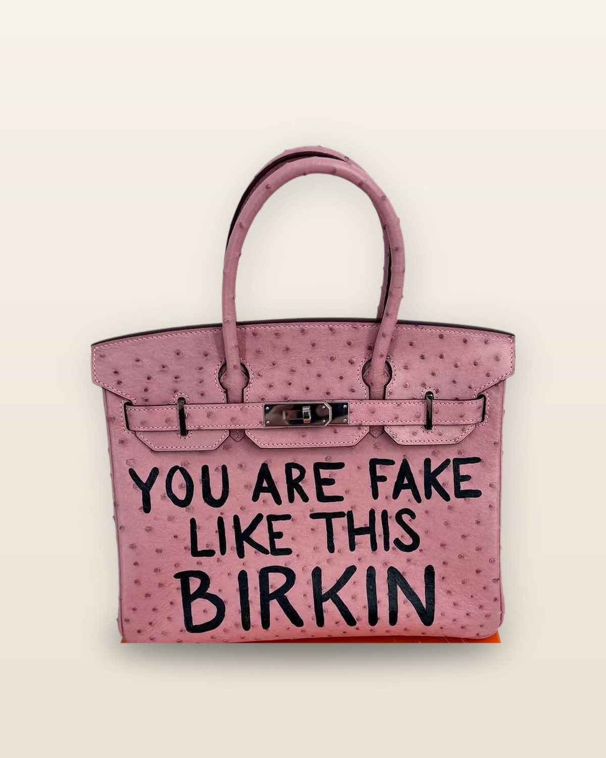 Kabelka Icona 30 „FAKE LIKE THIS“ – Limitovaná edícia 1/1