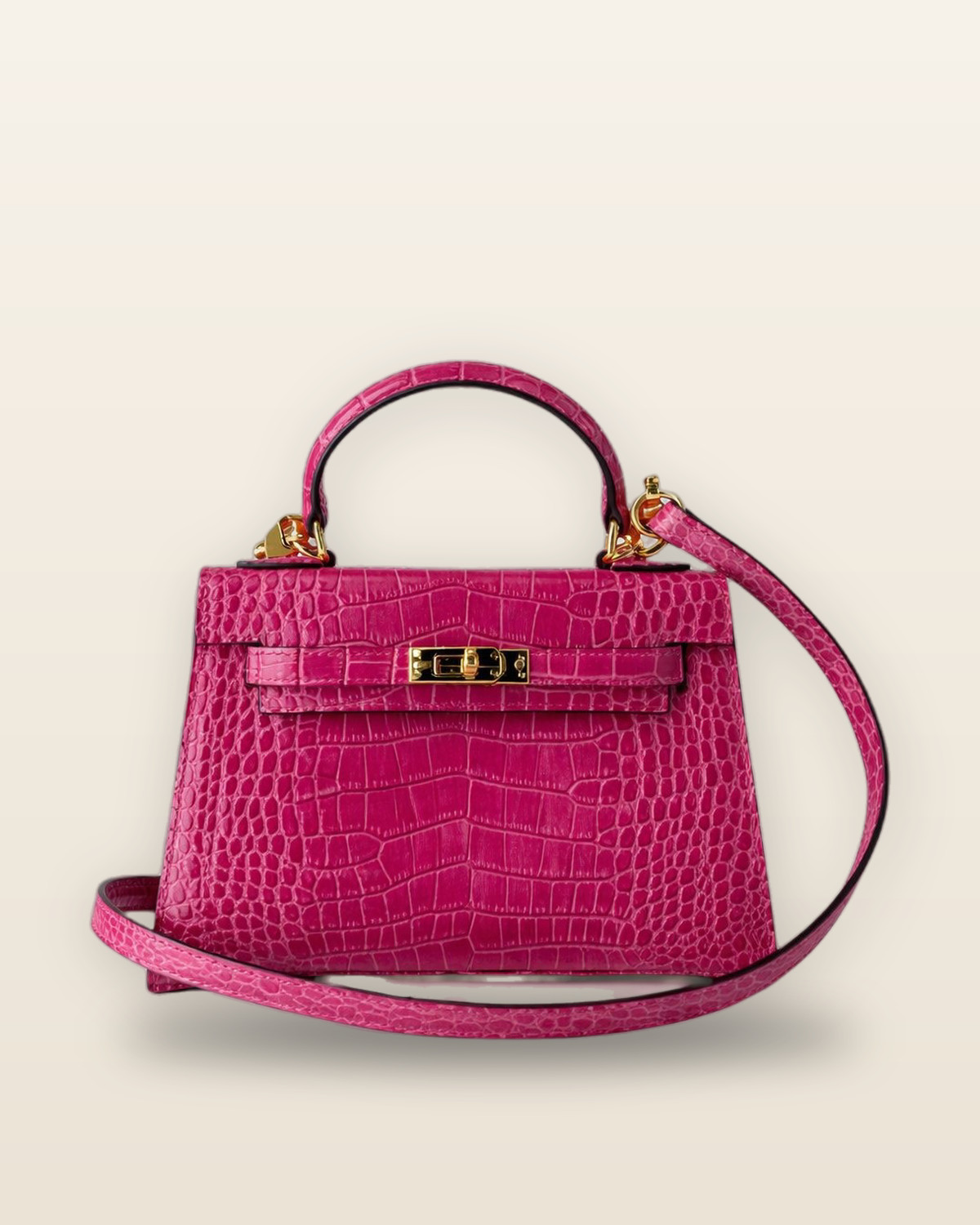 Kabelka Textura 22 light pink