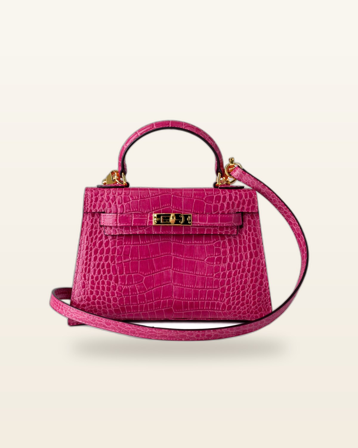 Kabelka Textura 22 light pink